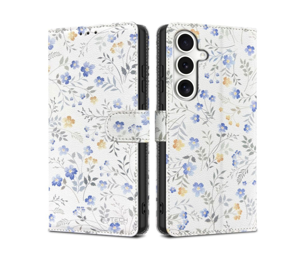 Tech-Protect Wallet do Samsung Galaxy S25 Spring Flowers - 1311944 - zdjęcie